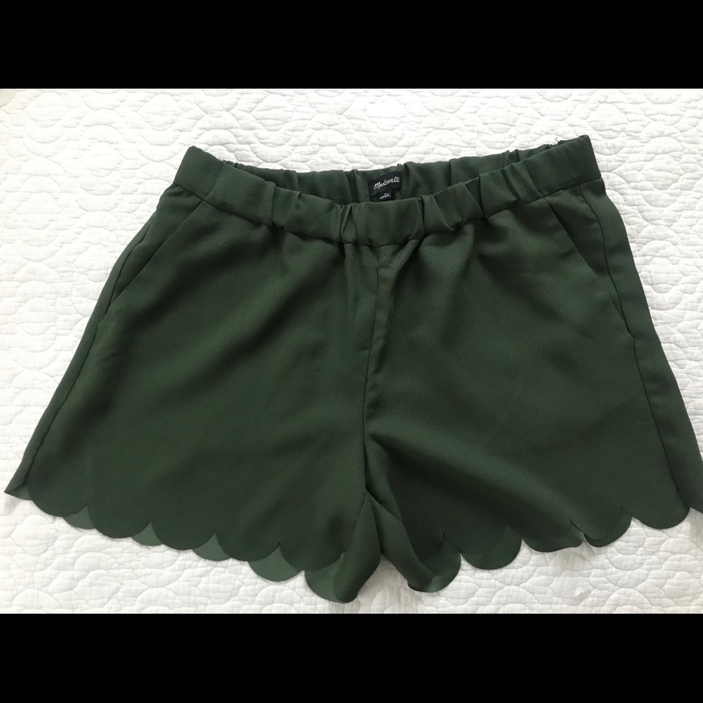 Madewell Olive Green Shorts
